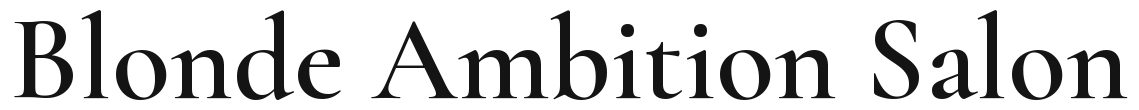 Blonde Ambition Salon